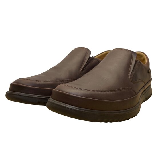Mephisto Men’s Brown Leather Slip-On Shock Absorber Air Jet Dress Shoes Size 11 main image 8